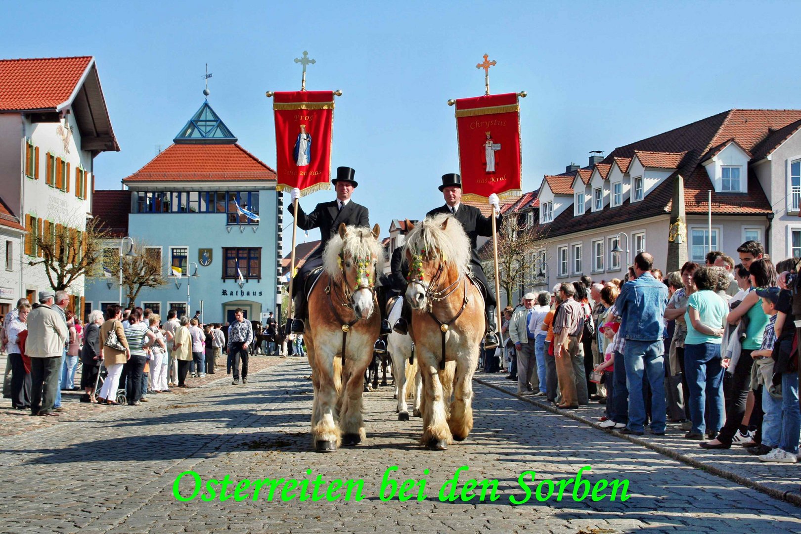 Osterreiten bei den Sorben