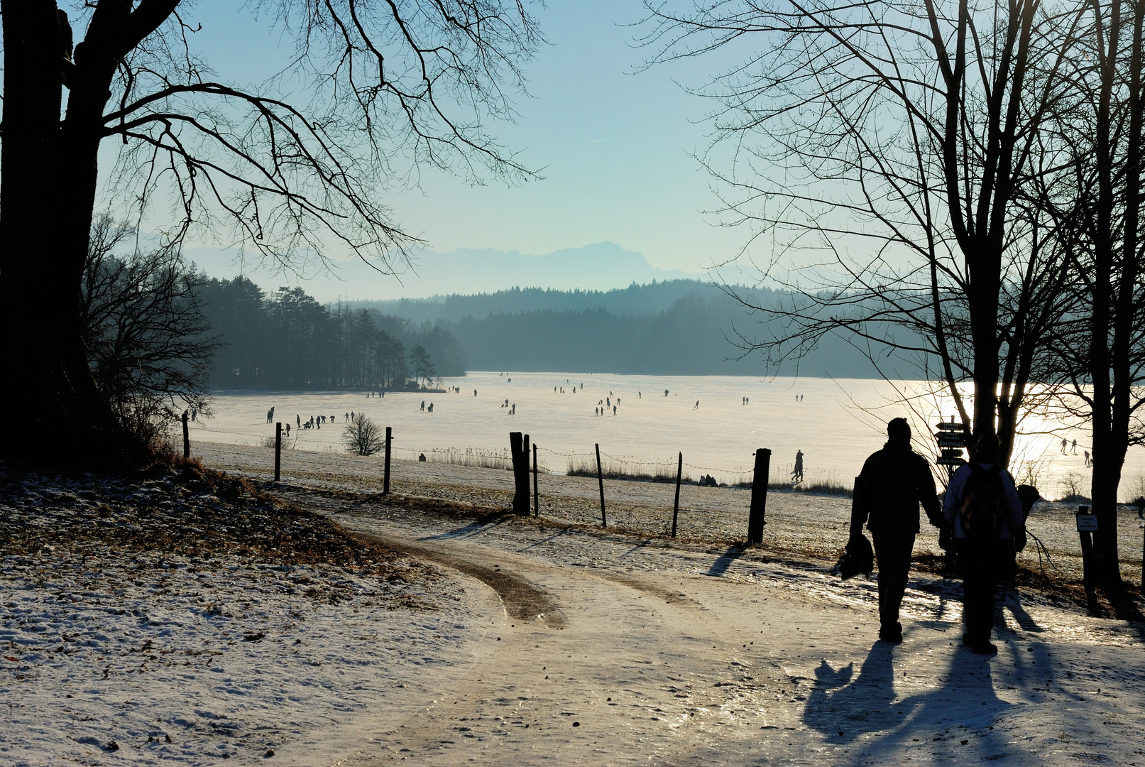 Osterseen im Winter