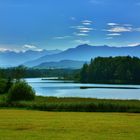 Osterseen mit Alpenpanorama