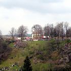 Ostersonntag in Bautzen, Eierschieben