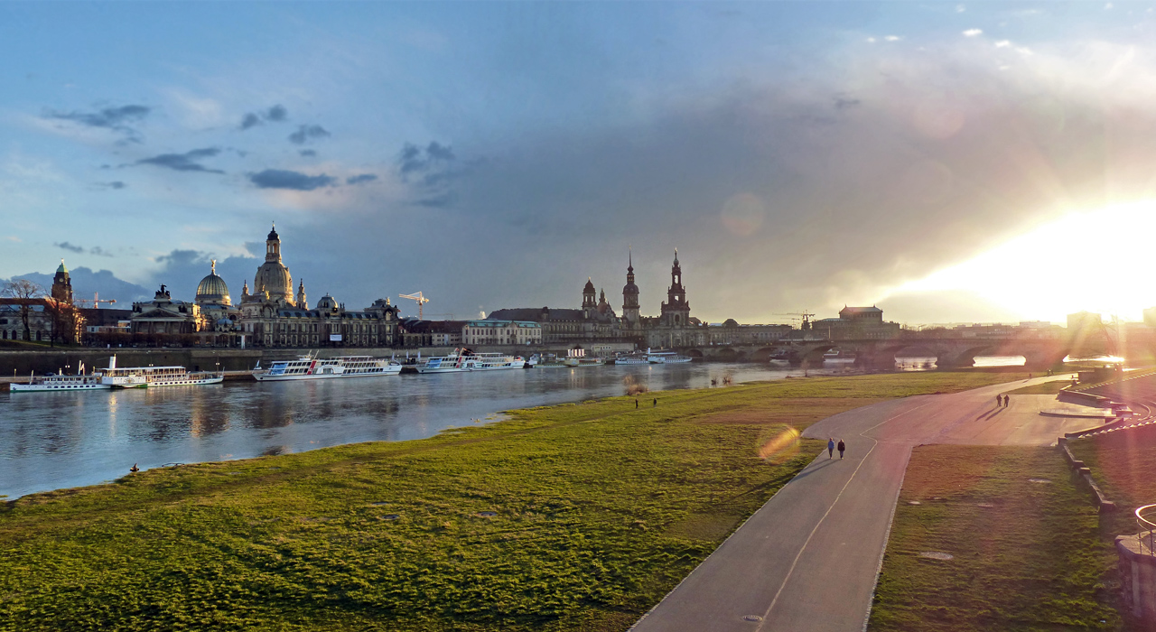 Ostersonntag in Dresden