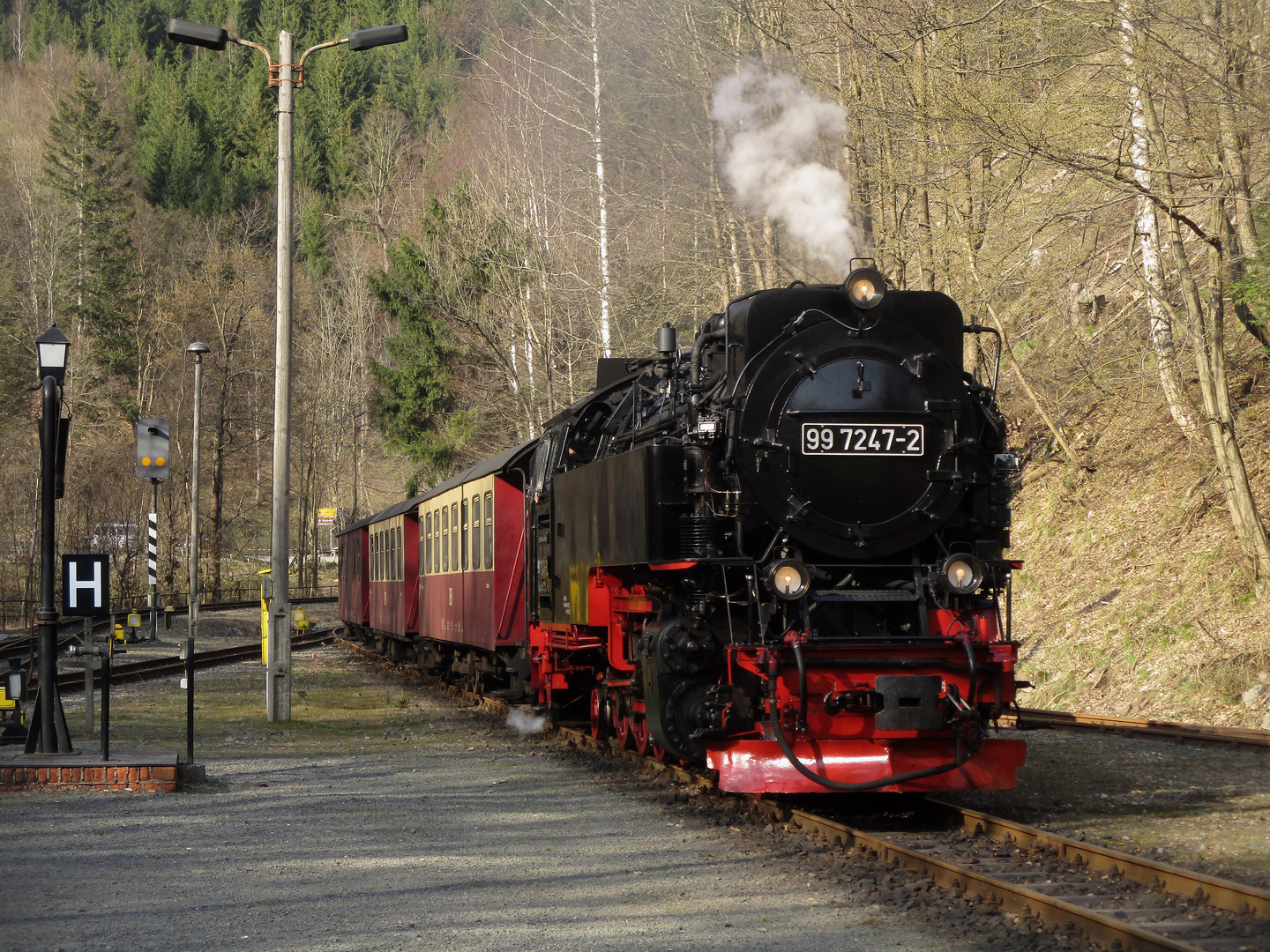 Ostersonntag in Eisfelder Talmühle.