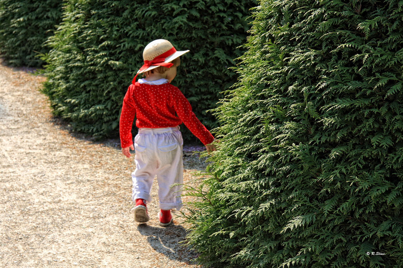 Osterspaziergang allein