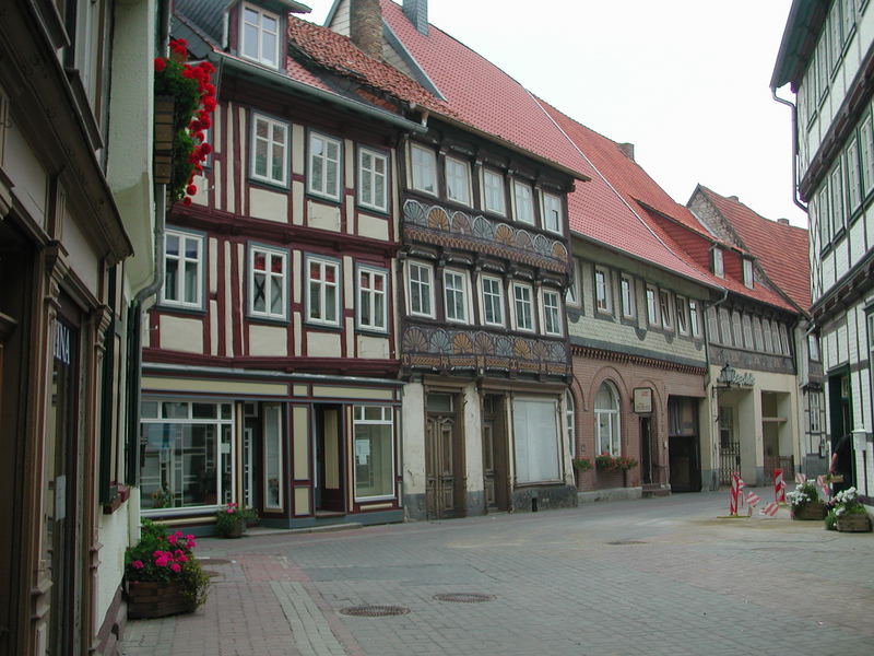 Osterwieck am Harzrand,Fachwerkhäuser. (3)