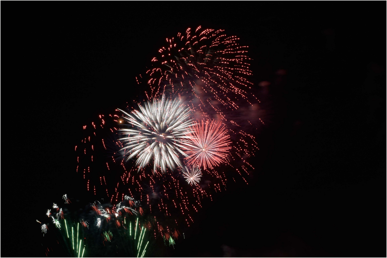 Ostfildern, flammende Sterne