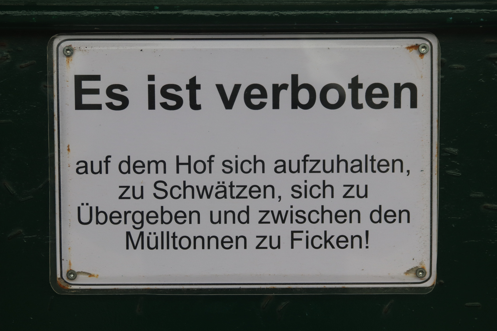 Ostfriesische Ge-und Verbote......