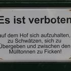 Ostfriesische Ge-und Verbote......