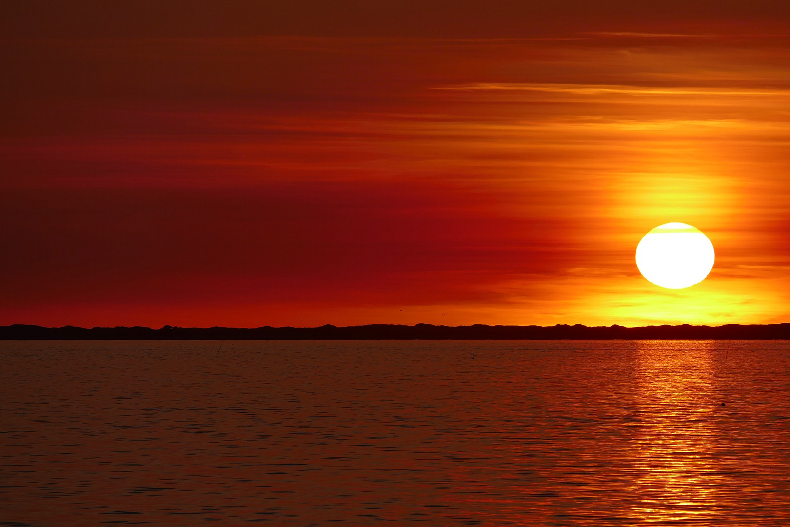 Ostfriesischer Sonnenuntergang