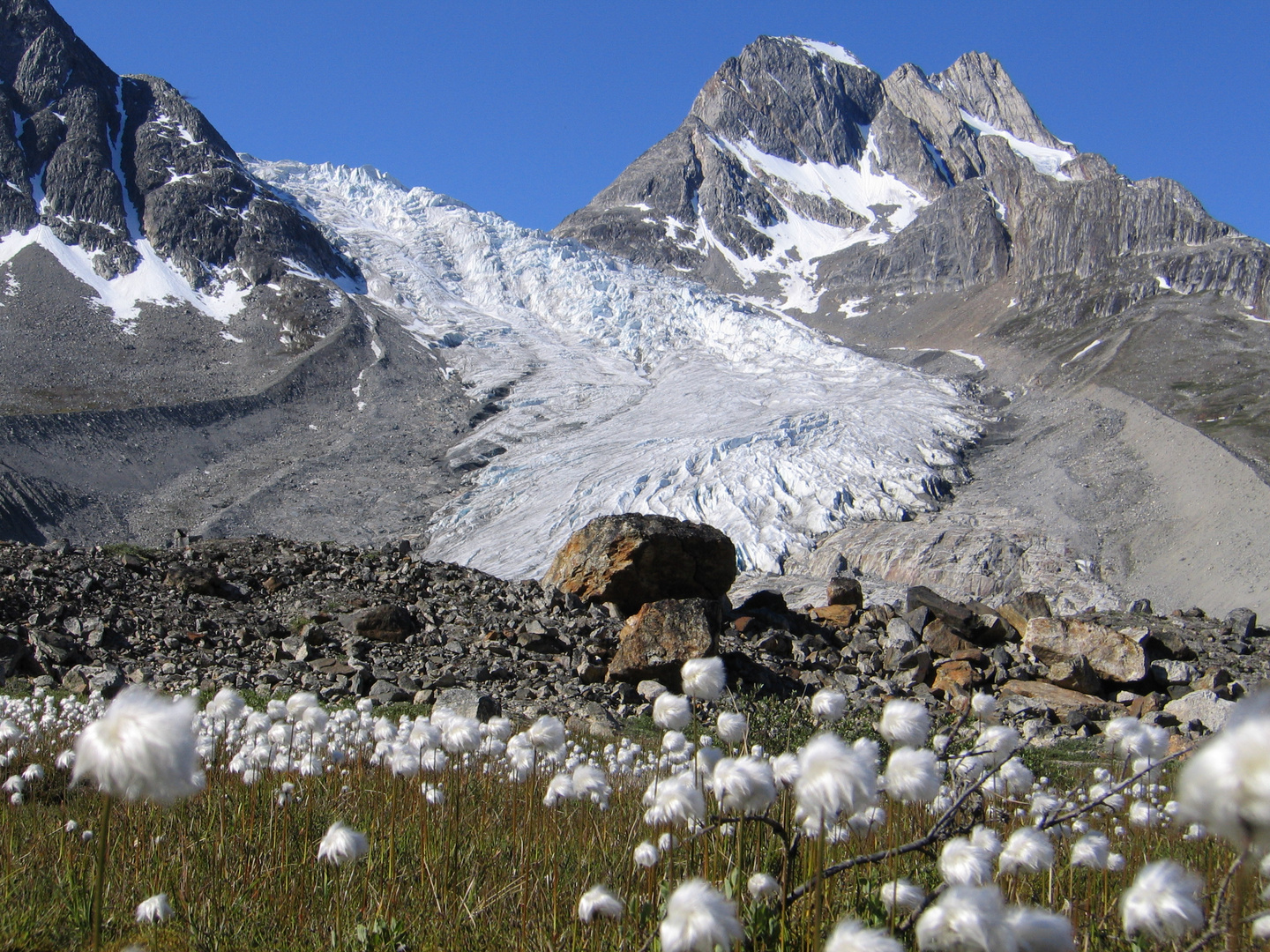 Ostgrönland nahe dem Dorf Kuummiut