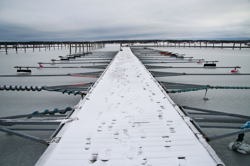 Osthafen in Mariehamn