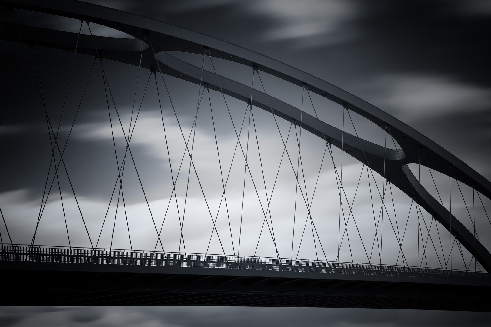 Osthafenbrücke Frankfurt ©