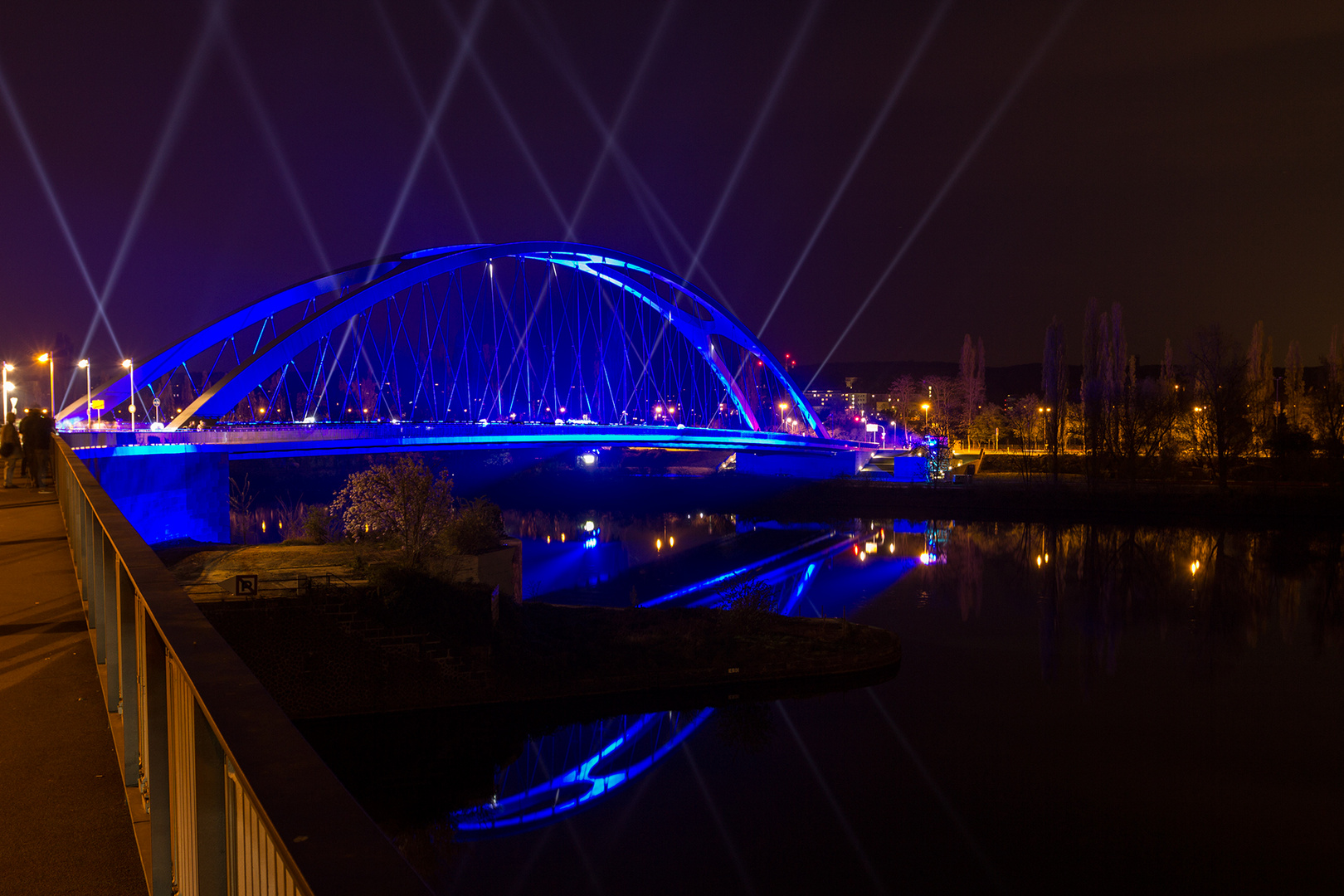 Osthafenbrücke Frankfurt I