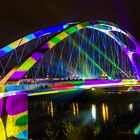 Osthafenbrücke in Frankfurt zur Luminale 2014 Nr.2