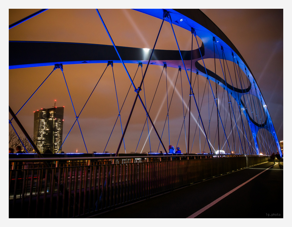 Osthafenbrücke (Luminale 2014)