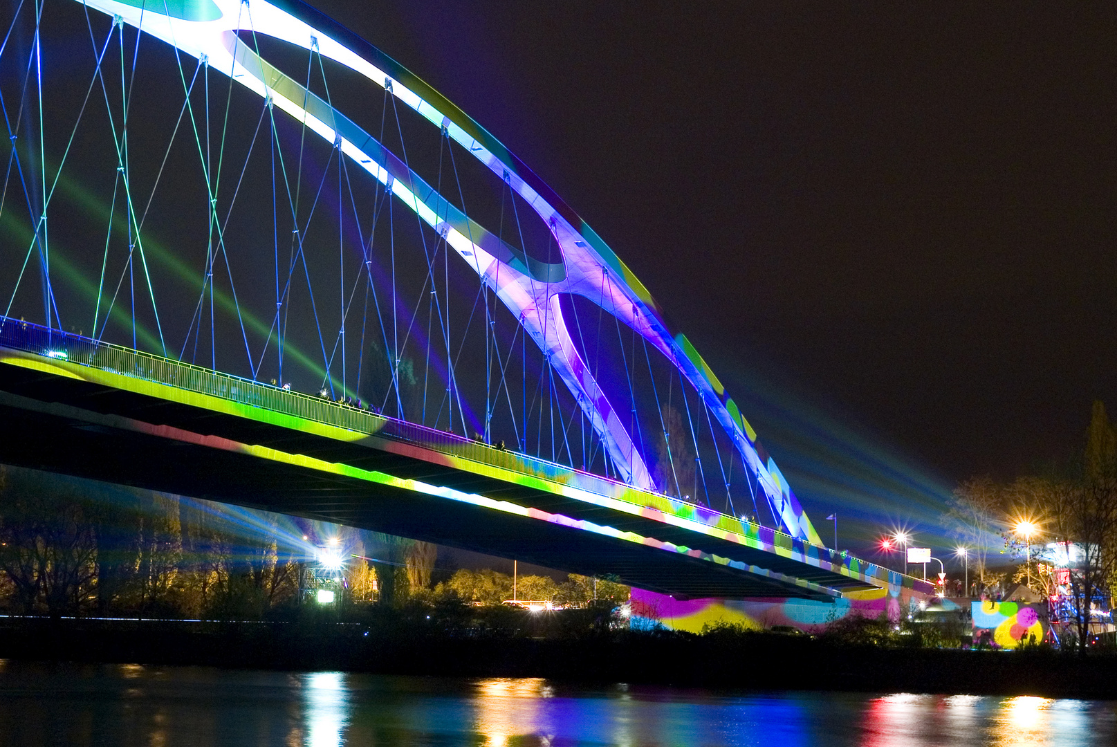 OSTHAFENBRÜCKE, LUMINALE 2014