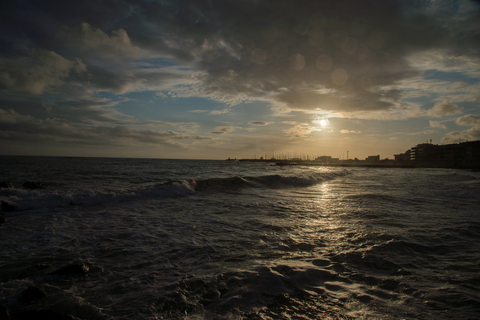 Ostia- tramonto 