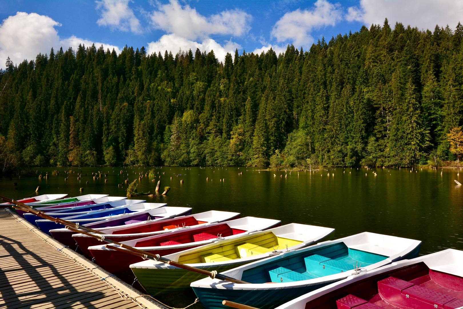 Ostkarpaten Roter See