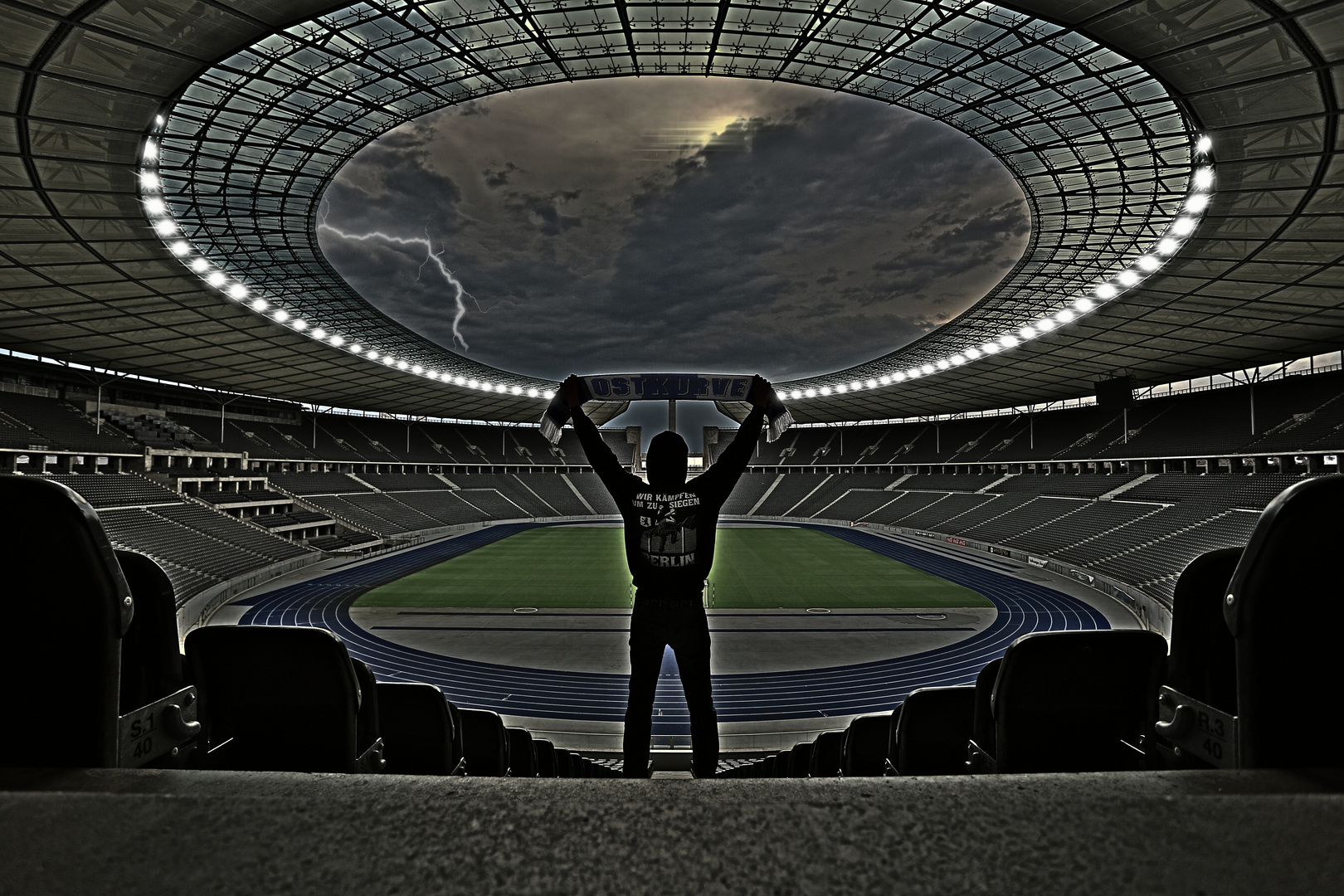 Ostkurve Olympiastadion