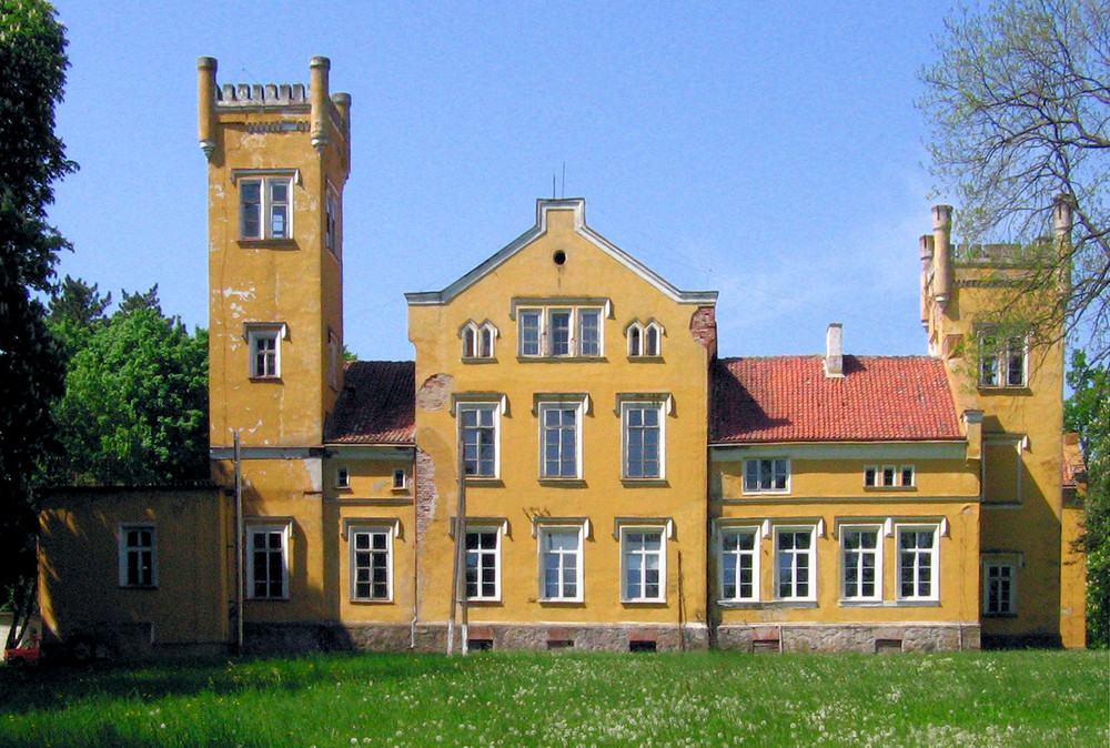 ..... Ostpreussen - Arno Surminskis Jokehnen, Gutshaus .....