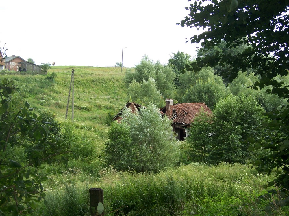 Ostpreußen - "Marodes Haus" in Struzyna