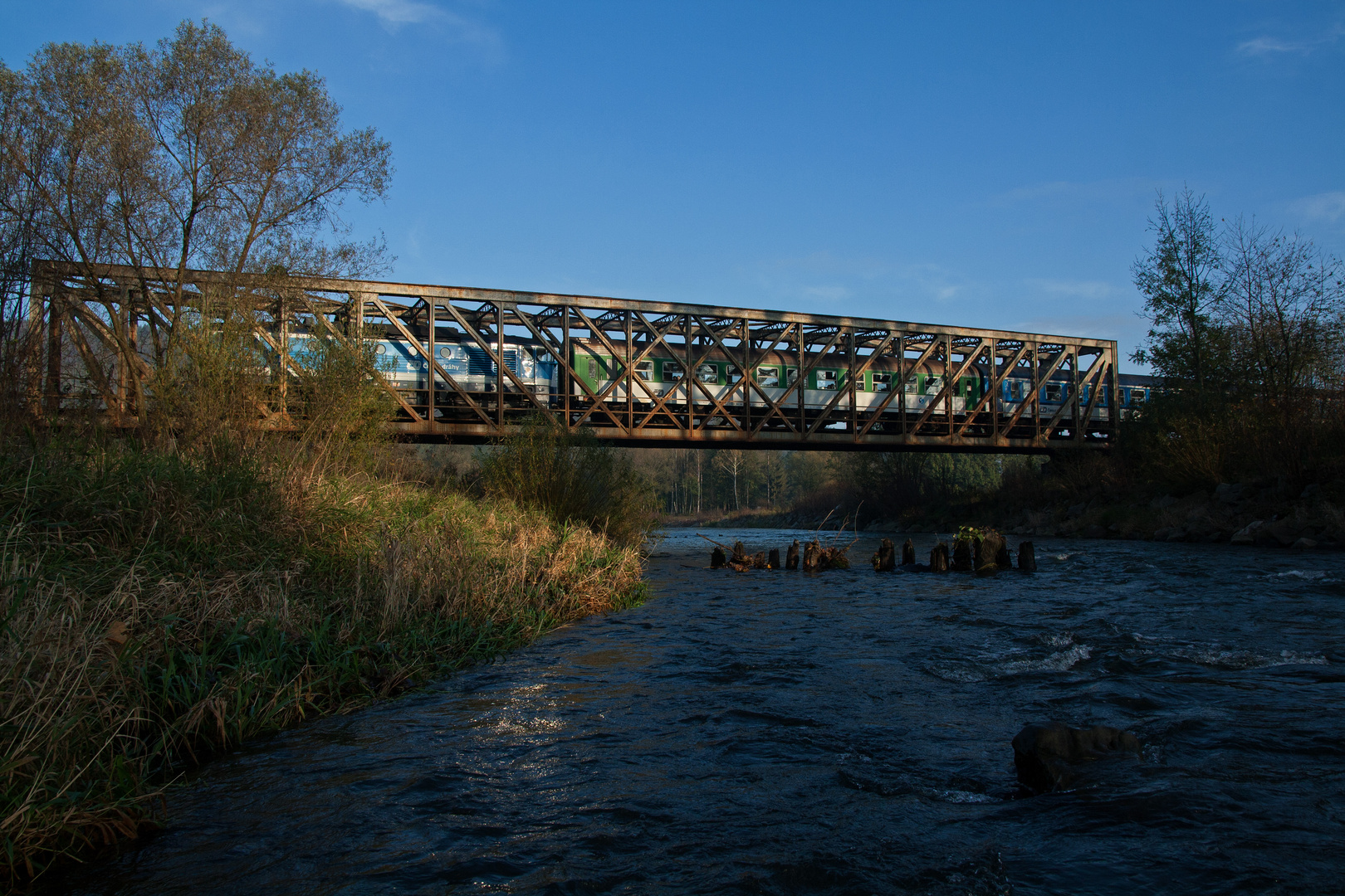 Ostravice Foto & Bild fluss, tiefe perspektive, nasse füsse Bilder