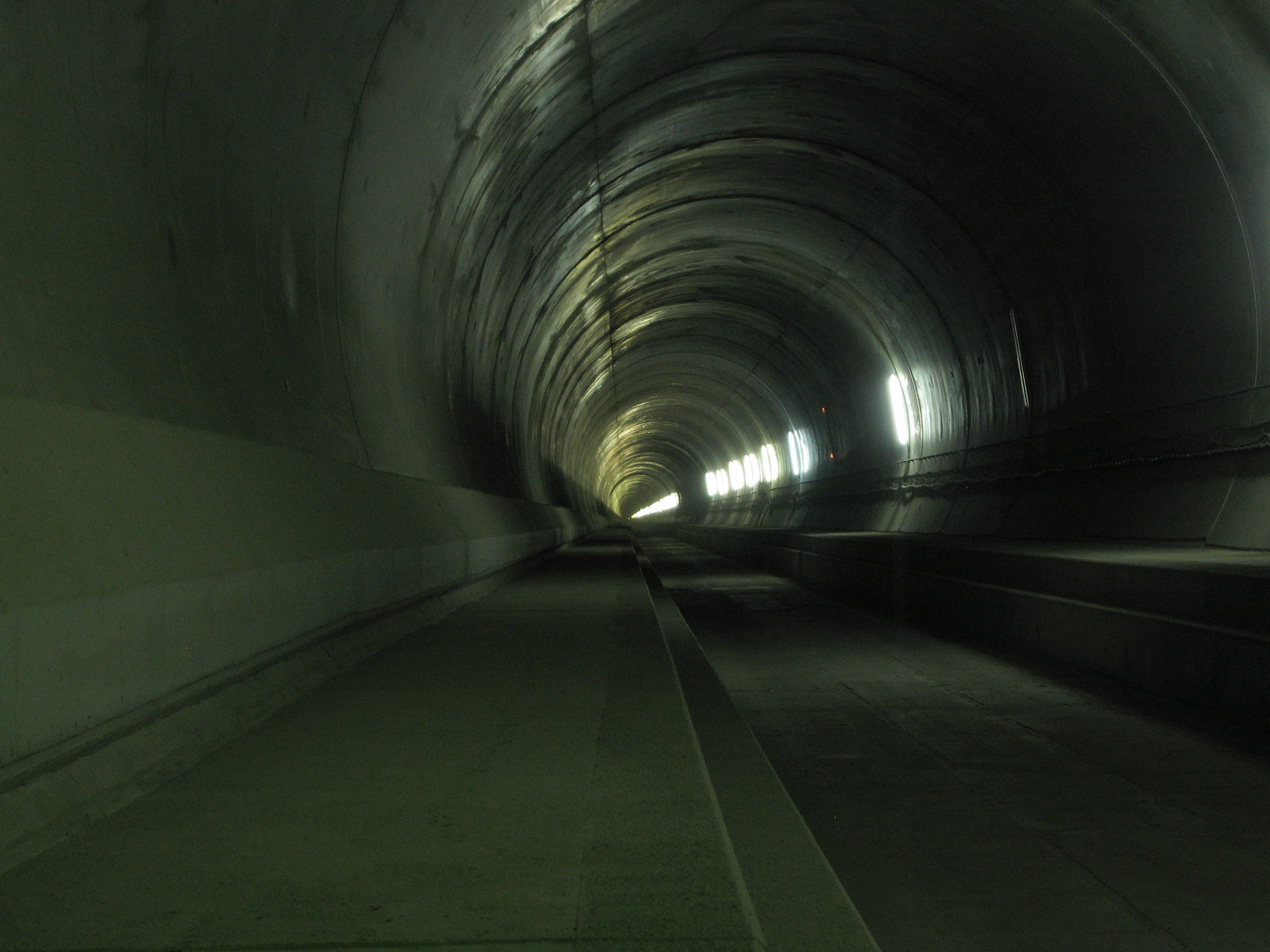 Oströhre Gotthard Basistunnel im Bau