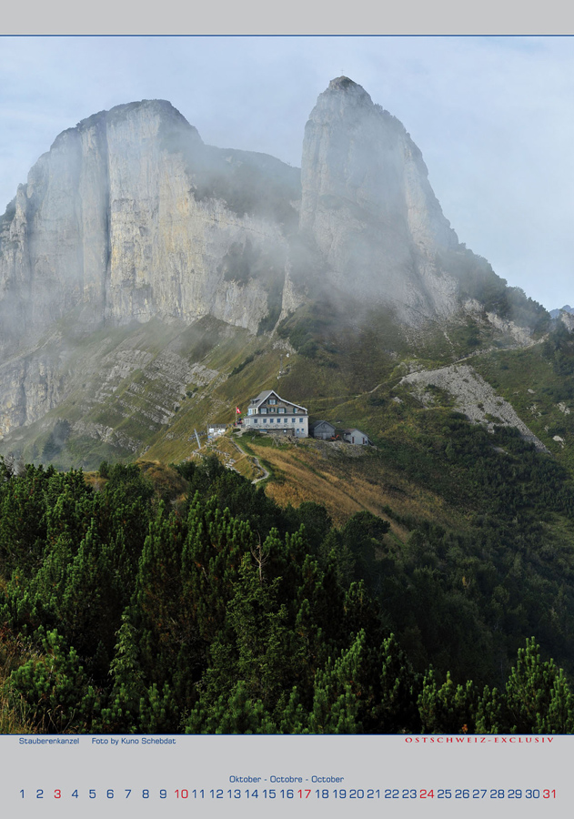 Ostschweiz Kalender 2010 Oktober