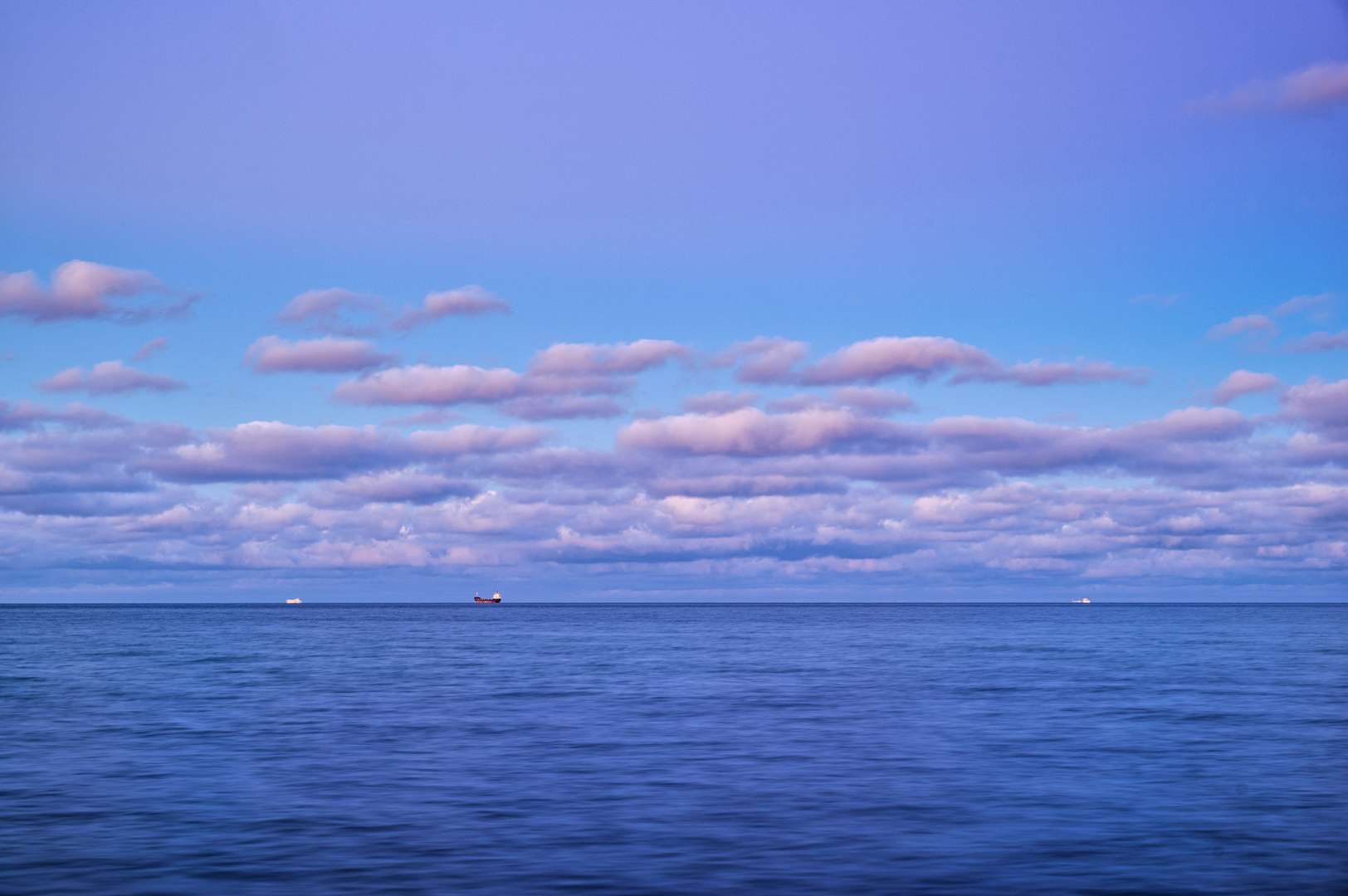 Ostsee-Abendstimmung im November