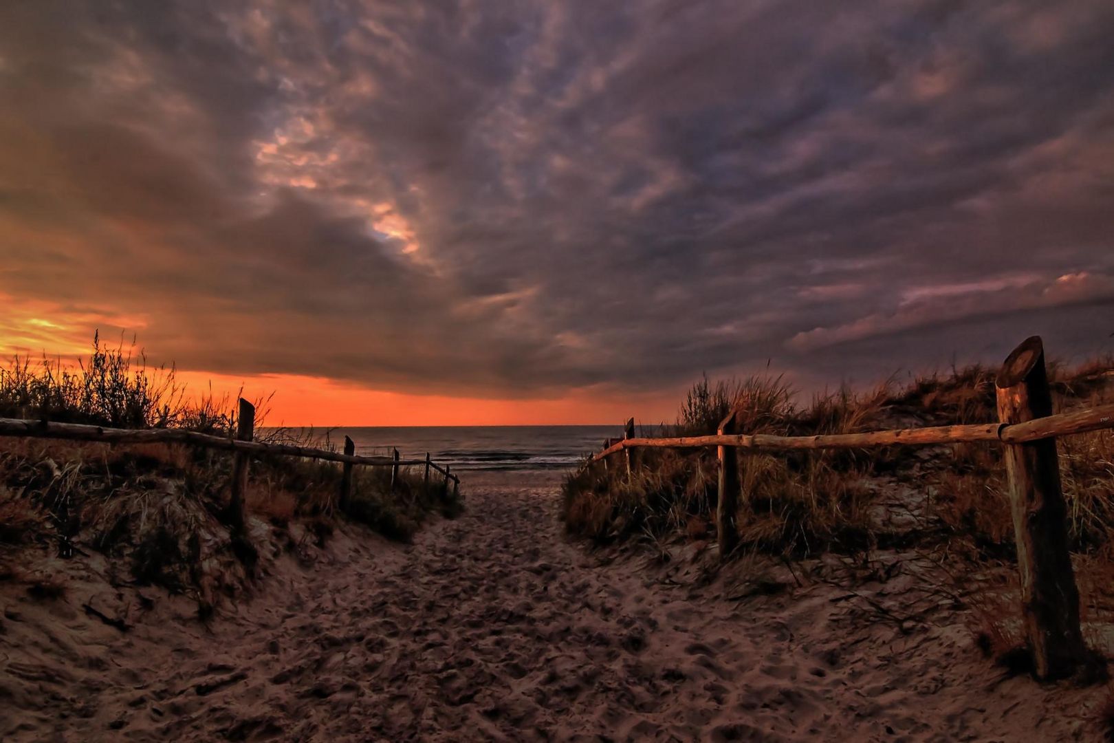 Ostsee am Abend  -2018