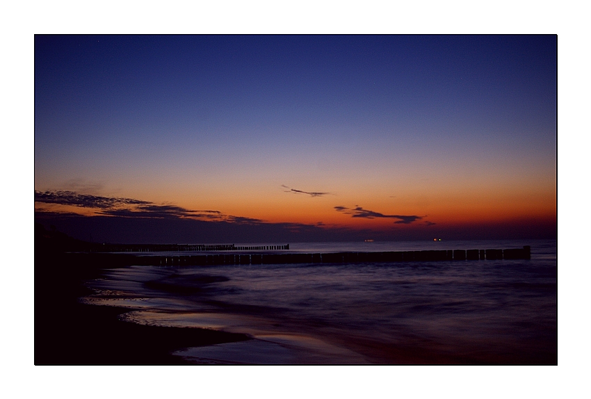 Ostsee am Abend