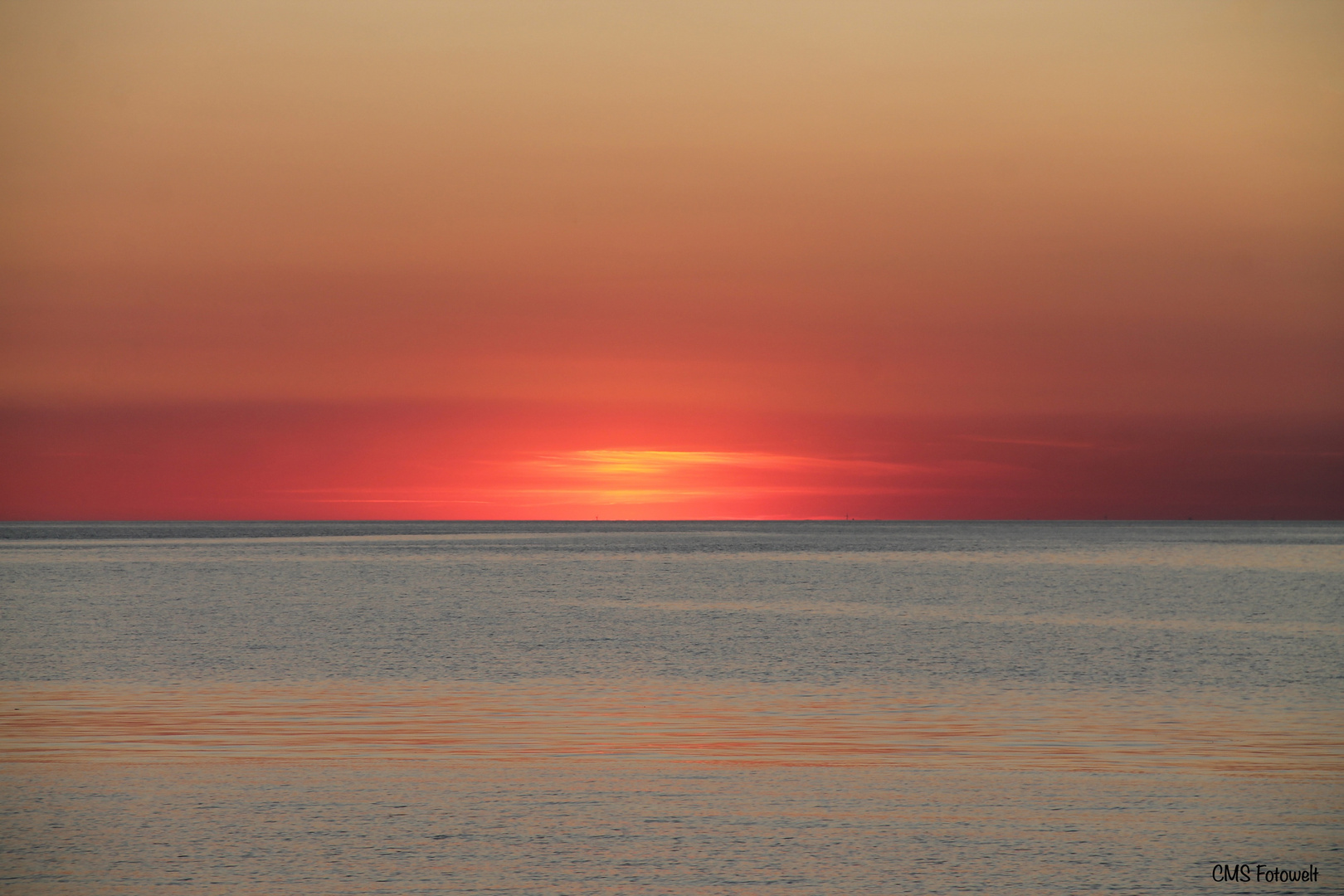 Ostsee am Abend.