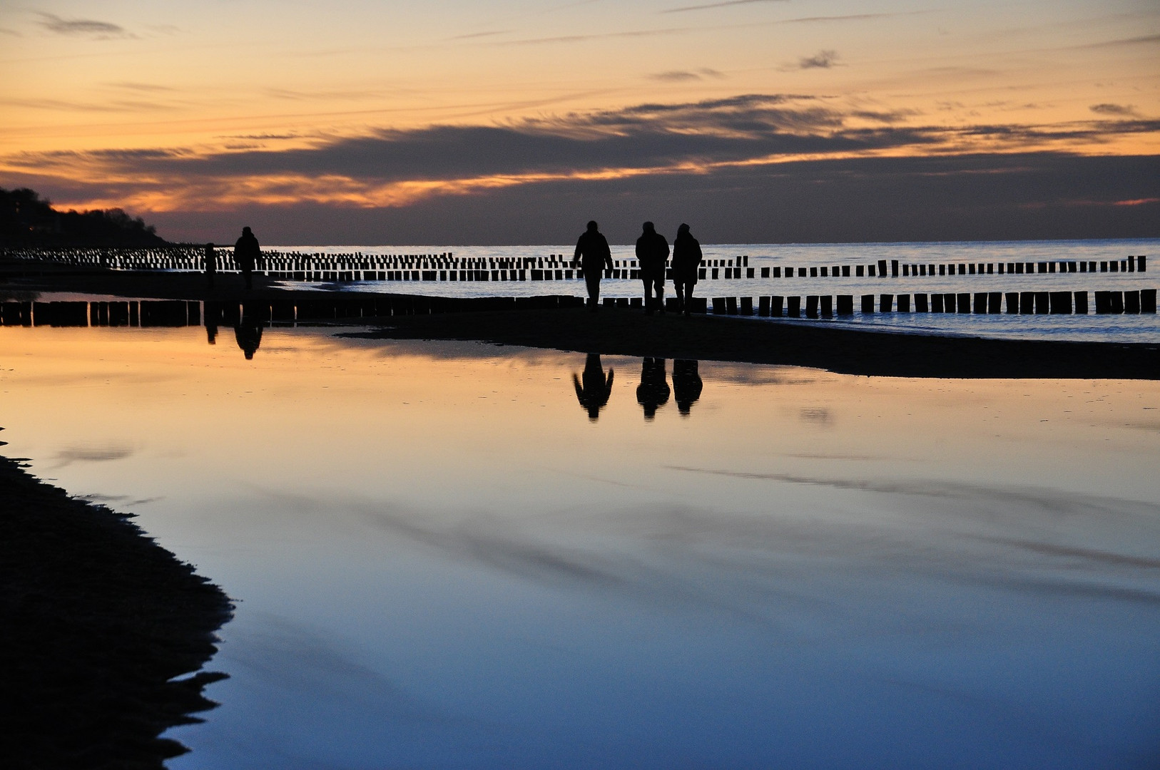 Ostsee am Abend