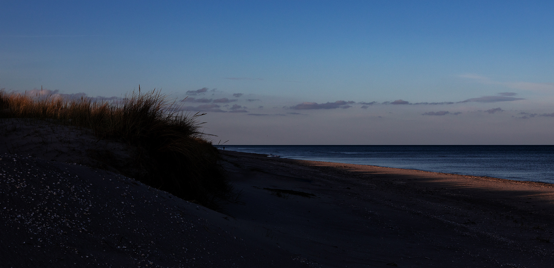 Ostsee am frühen Abend