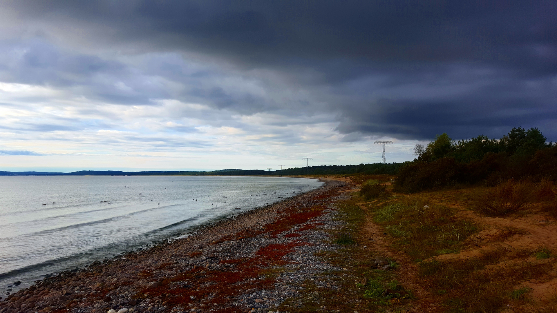 Ostsee an der Insel Rügen