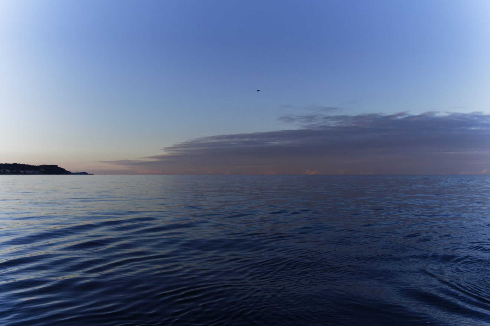 ostsee blaue stunde