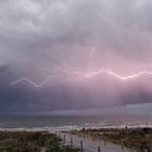 Ostsee Herbst 2022 Gewitter am Abend