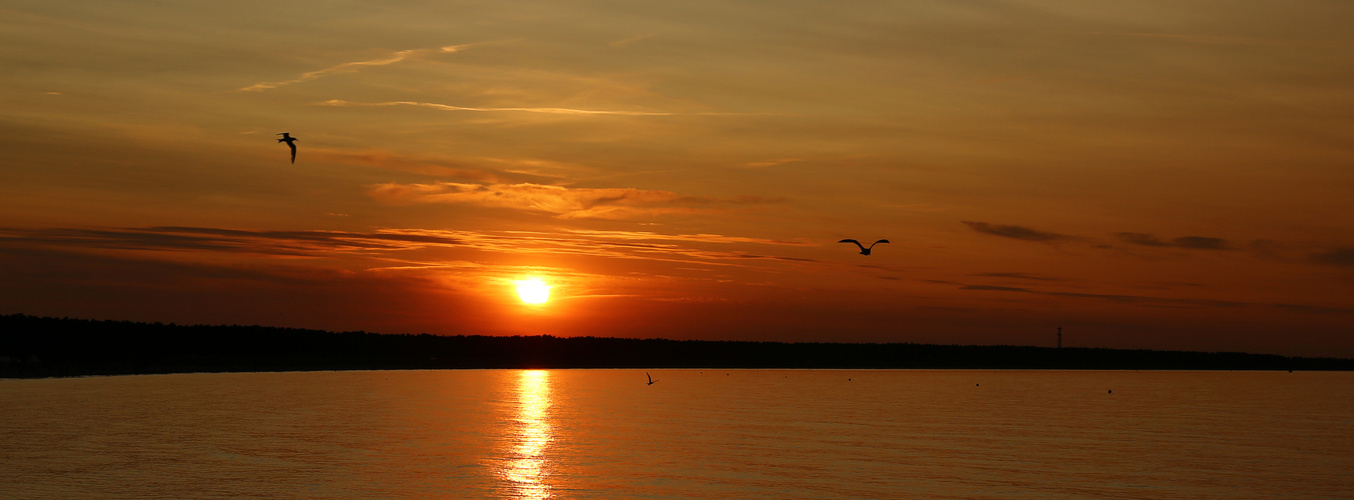 Ostsee im Abendlicht