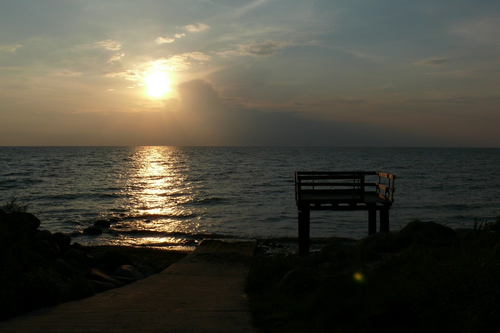 Ostsee im Abendlicht