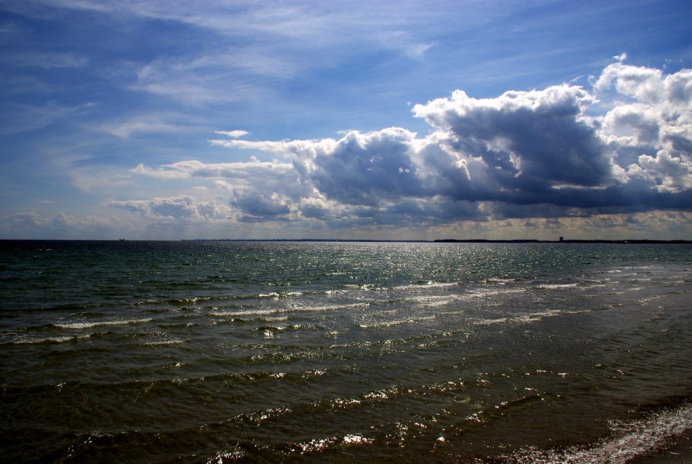 Ostsee im Gegenlicht