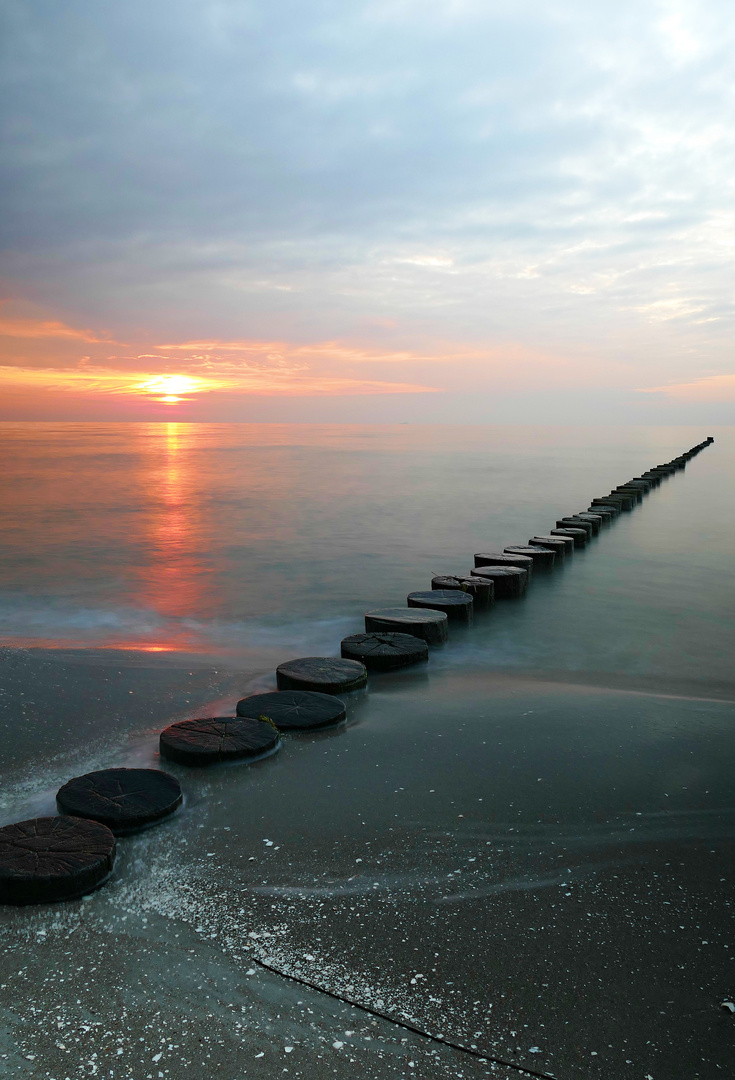 Ostsee im letzten Licht