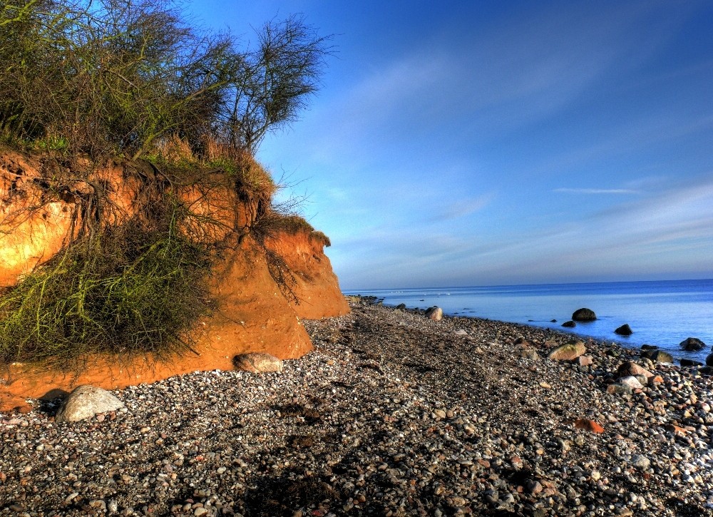 Ostsee im Steilküstenbereich