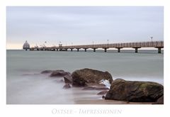 Ostsee - Impressionen " Seebrücke Grömitz, aus meiner Sicht....."