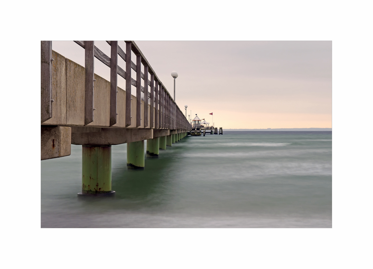 Ostsee - Impressionen " Seebrücke Grömitz, aus meiner Sicht....."