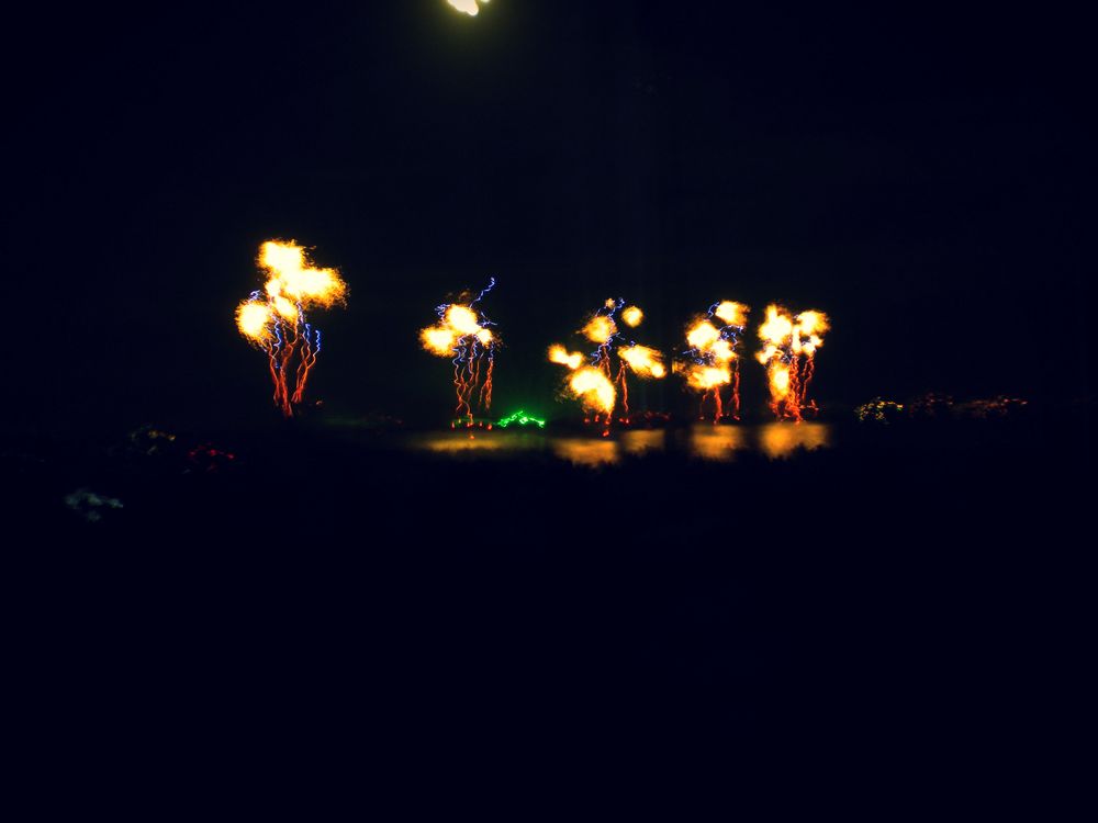 Ostsee in Flammen/Grömitz Foto & Bild himmel, himmel & universum