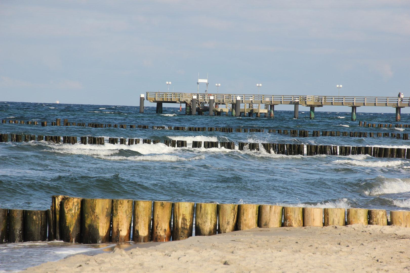 Ostsee Kühlungsborn an der Seebrücke