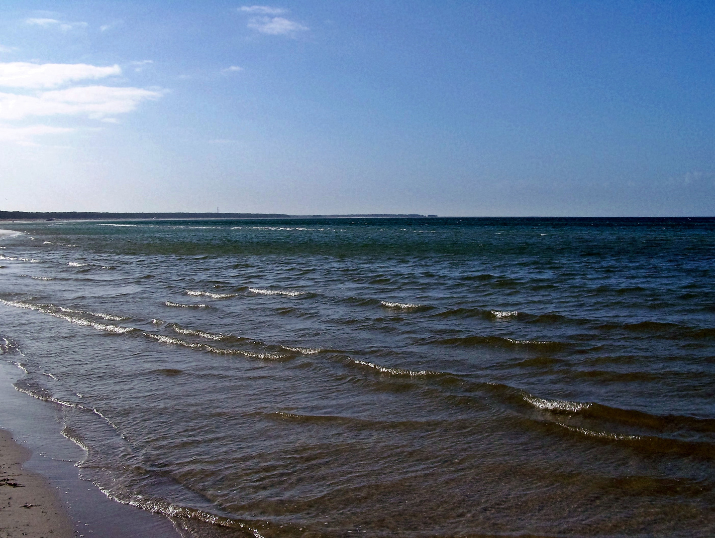 Ostsee mit Wellengang