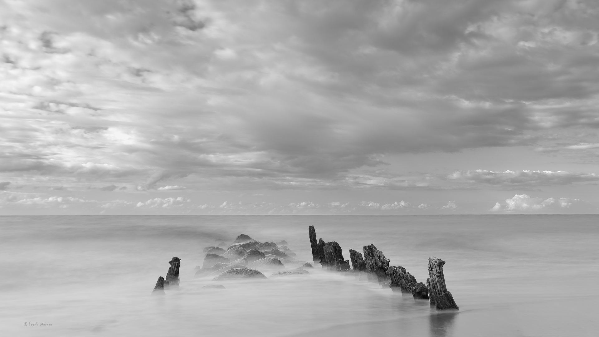 Ostsee Monochrom