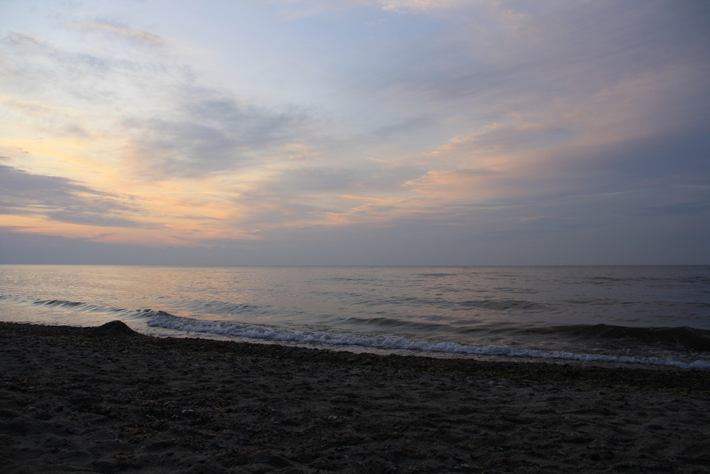 Ostsee nach dem Regen