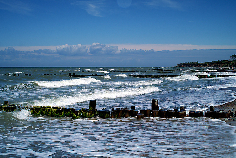 Ostsee nach einer Sturmnacht