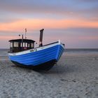 Ostsee, Sand und ein Boot